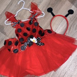 Toddler lady bug Halloween costume